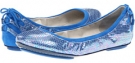 Empire Blue Metallic Snake Print Cole Haan Air Bacara Ballet for Women (Size 11)