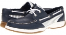 Navy/Seersucker Stripe Sperry Top-Sider Intrepid 2-Eye for Women (Size 9.5)