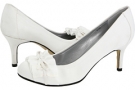 Ivory Satin Vigotti Ulinda for Women (Size 5.5)