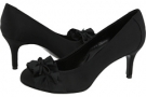 Black Satin Vigotti Ulinda for Women (Size 5.5)