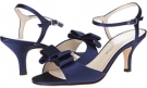 Navy Sateen Caparros Lidia for Women (Size 8.5)