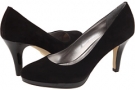 Black Suede Anne Klein Wystere for Women (Size 7.5)