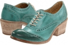 Turquoise Frye Maggie Perf Wingtip for Women (Size 10)