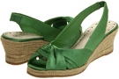 Kelly Green Silk Bella-Vita Sangria for Women (Size 8.5)