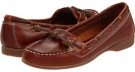 Brown Oiled Waxy Sebago Felucca Lace for Women (Size 6)