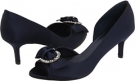 Navy Satin Vigotti Metis for Women (Size 7)