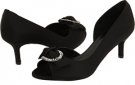 Black Satin Vigotti Metis for Women (Size 13)