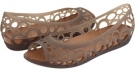 Espresso/Bronze Crocs Adrina Flat for Women (Size 6)