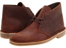 Brown Leather Clarks England Bushacre II for Men (Size 12)