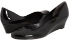 Black Patent Cole Haan Air Talia Wedge 40 for Women (Size 5.5)