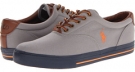 Muse Grey/Bri Sig Orange/Navy Polo Ralph Lauren Vaughn for Men (Size 10.5)