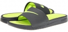 Anthracite/Volt Nike Benassi Solarsoft Slide for Men (Size 14)