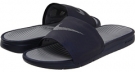 Midnight Navy/Cool Grey Nike Benassi Solarsoft Slide for Men (Size 12)