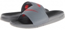 Cool Grey/Black/University Red Nike Benassi Solarsoft Slide for Men (Size 14)