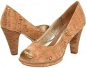 Gold Cork Sofft Ramona II for Women (Size 6)