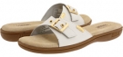 White Aztec Leather Bass Safina for Women (Size 8.5)