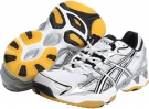 White/Black/Silver ASICS GEL-Volleycross 3 for Women (Size 7.5)