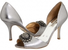 Pewter Metal Badgley Mischka Lacie for Women (Size 7.5)