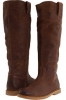 Brown Frye Celia X Stitch for Women (Size 9)