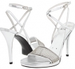 Silver Supple Kid Stuart Weitzman Belina for Women (Size 11)