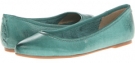 Turquoise Vintage Leather Frye Regina Ballet for Women (Size 11)