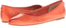 Coral Soft Vintage Leather Frye Regina Ballet for Women (Size 6)