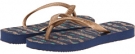 Navy Blue Havaianas Kids Slim Garden Flip Flops for Kids (Size 13)