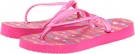 Super Pink Havaianas Kids Slim Garden Flip Flops for Kids (Size 9)