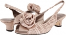 Beige Satin J. Renee Accent for Women (Size 7.5)