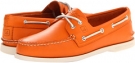 Orange Sperry Top-Sider A/O 2 Eye for Men (Size 7.5)