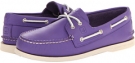 Purple Sperry Top-Sider A/O 2 Eye for Men (Size 9.5)