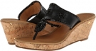 Black/Black Patent Jack Rogers Marbella Mid-Height Espadrille for Women (Size 9.5)