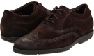 Bitter Chocolate Suede Rockport Dressports TruWalk Wingtip for Men (Size 12)