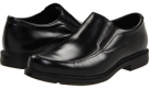 Black Leather Rockport Editorial Office Moc Front Slip On for Men (Size 9.5)