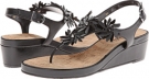 Black Nappa/Black Smack Met Nappa Vaneli Kenan for Women (Size 9)