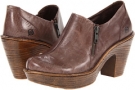 Dark Brown Leather Born Famke for Women (Size 9.5)