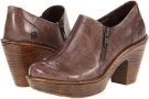 Dark Brown Leather Born Famke for Women (Size 10)