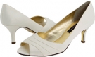 Ivory Satin Nina Criana for Women (Size 7)