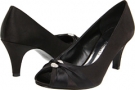 Black Satin Easy Street Sunset for Women (Size 7.5)