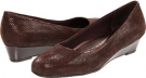 Dark Brown Suede Patent Leather Trotters Lauren for Women (Size 12)