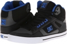 Black/Black/Dark Grey DC Spartan Hi WC for Men (Size 8)