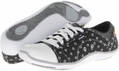 Black/White Open Dot Print on Chambray Dr. Scholl's Jamie for Women (Size 6)