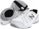 White/Silver New Balance WC656 for Women (Size 5)