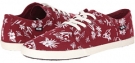 Brick Red/Hawaiian Print Globe Red Belly for Men (Size 7)