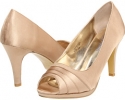 Gold/Champagne Satin Bouquets Carissa for Women (Size 7.5)