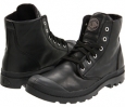 Black Palladium Pampa Hi Leather for Men (Size 9.5)