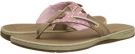 Linen/Pink Chambray Dot Sperry Top-Sider Seafish for Women (Size 8.5)