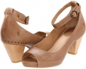 Taupe Frye Coral Ankle Strap for Women (Size 7.5)