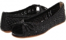 Black Frye Malorie Woven Peep for Women (Size 9)