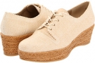 Natural Miami Canvas Stuart Weitzman Mansville for Women (Size 9)